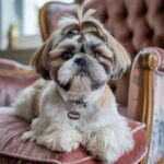 Adorable Shih Tzu Haircuts for Females with Short Bangs